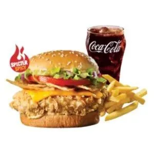 spur Texan Fried Chicken Burger Single Copy